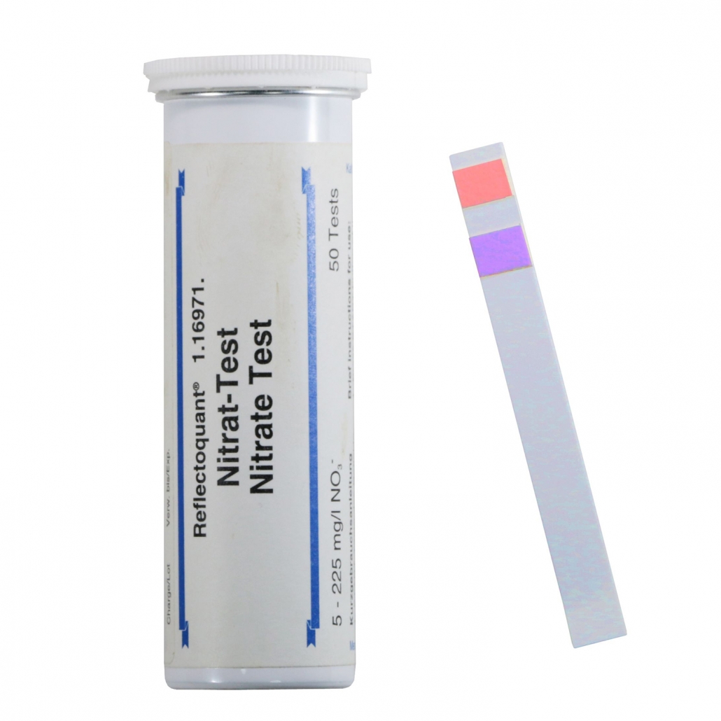 Bandelettes de test RQFlex 5-225 (X 50) + 100 ppm standard - Farm Store